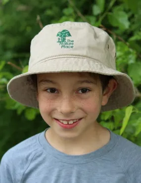 100% COTTON TWILL BUCKET HAT – KHAKI