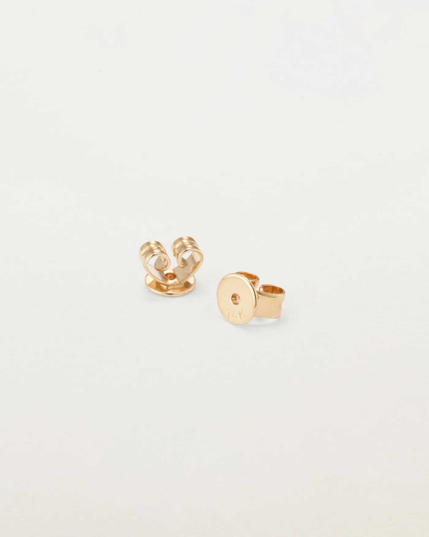 14K Gold Bar Stud