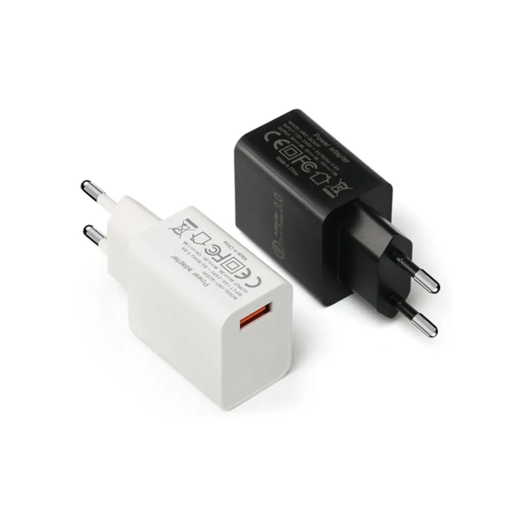 2 Pin Fast Charger USB 1 Port