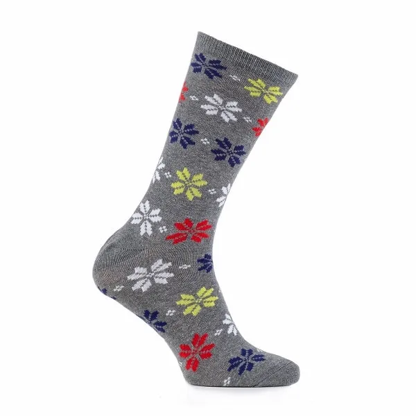 7 DAYS OF THE WEEK Mens Cotton Blend Socks Set Multi: