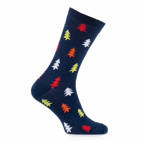 7 DAYS OF THE WEEK Mens Cotton Blend Socks Set Multi: