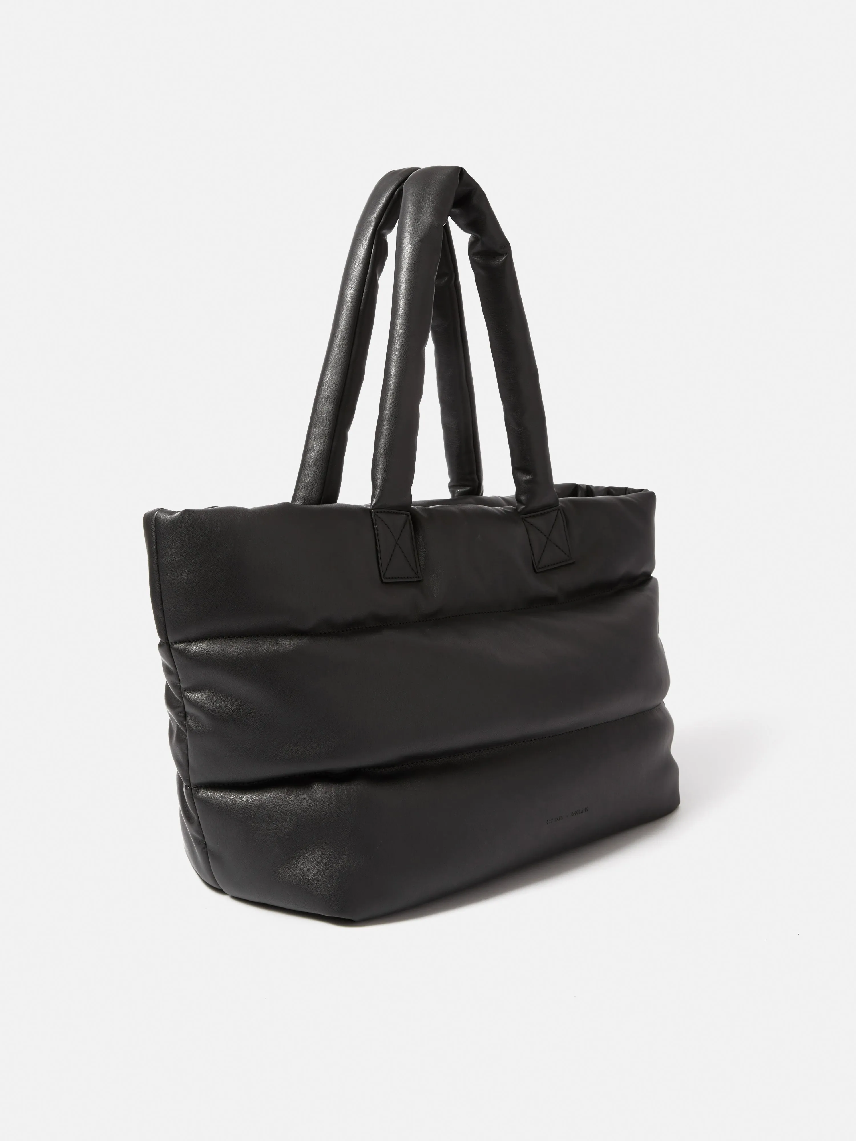 Albury Quilted Tote Bag | Black