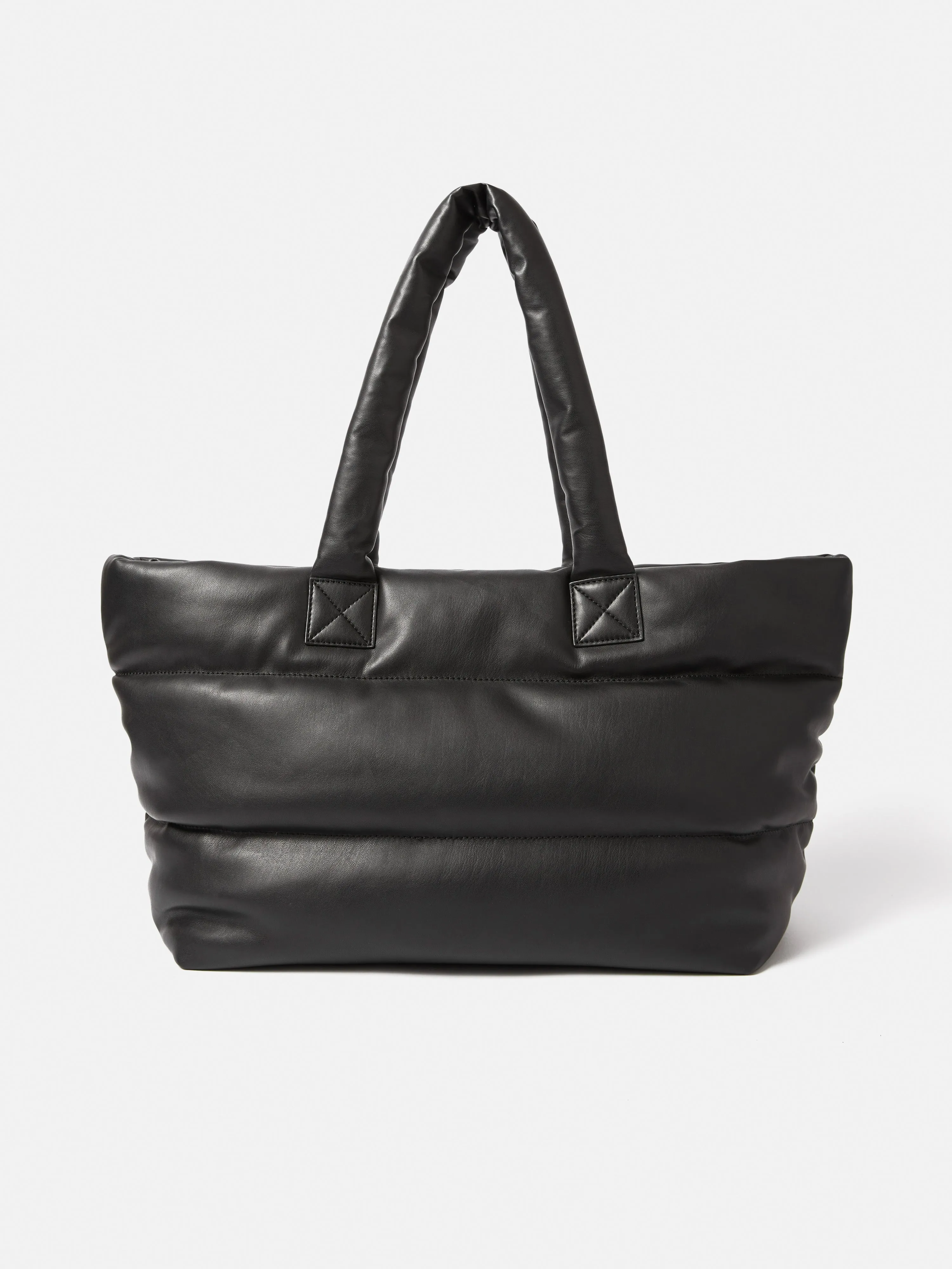 Albury Quilted Tote Bag | Black