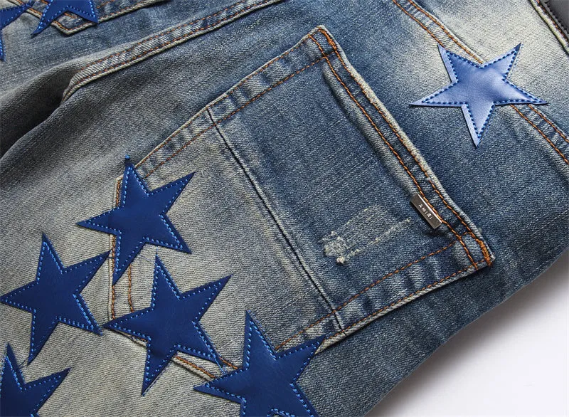 AMIRI Denim Blue Star