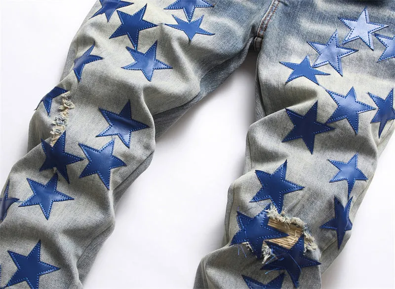 AMIRI Denim Blue Star