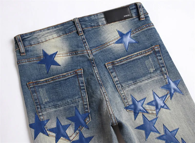 AMIRI Denim Blue Star