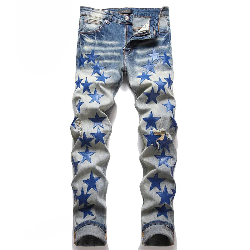 AMIRI Denim Blue Star