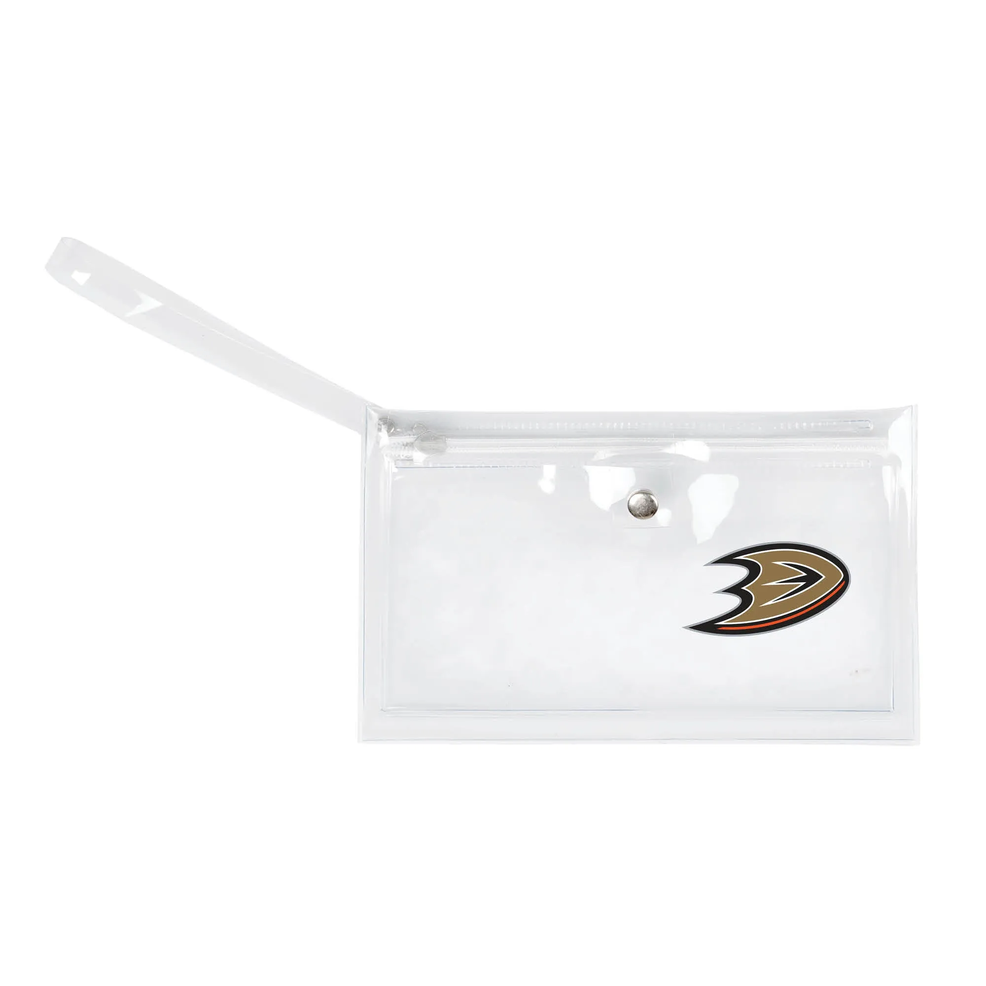 Anaheim Ducks Clear Ticket Wristlet