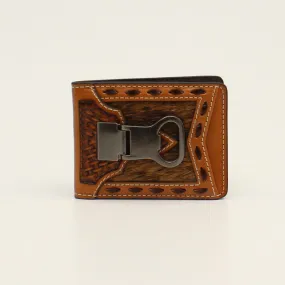 Ariat Hair-On Basketweave Money Clip