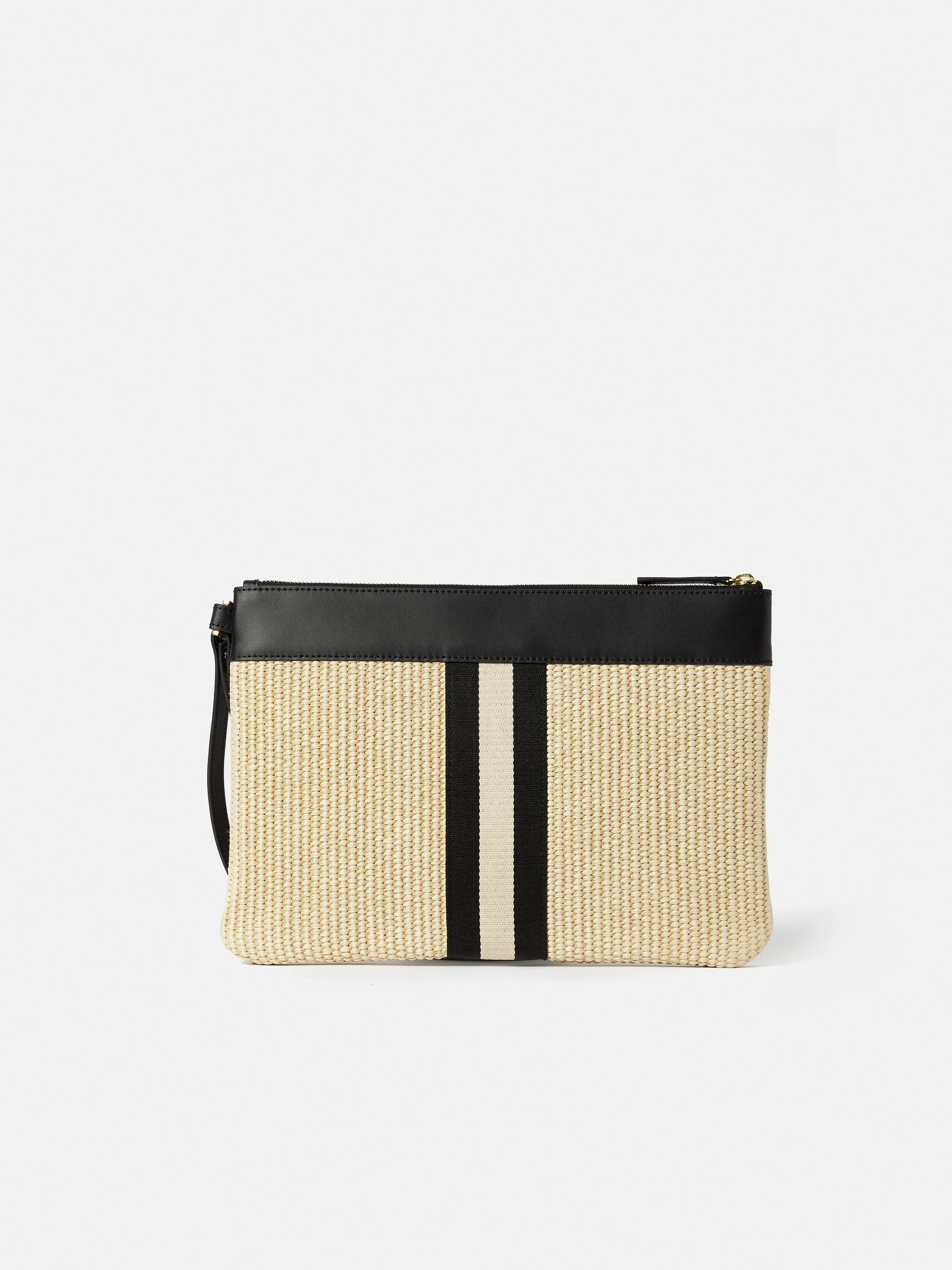 Athena Woven Pouch | Cream