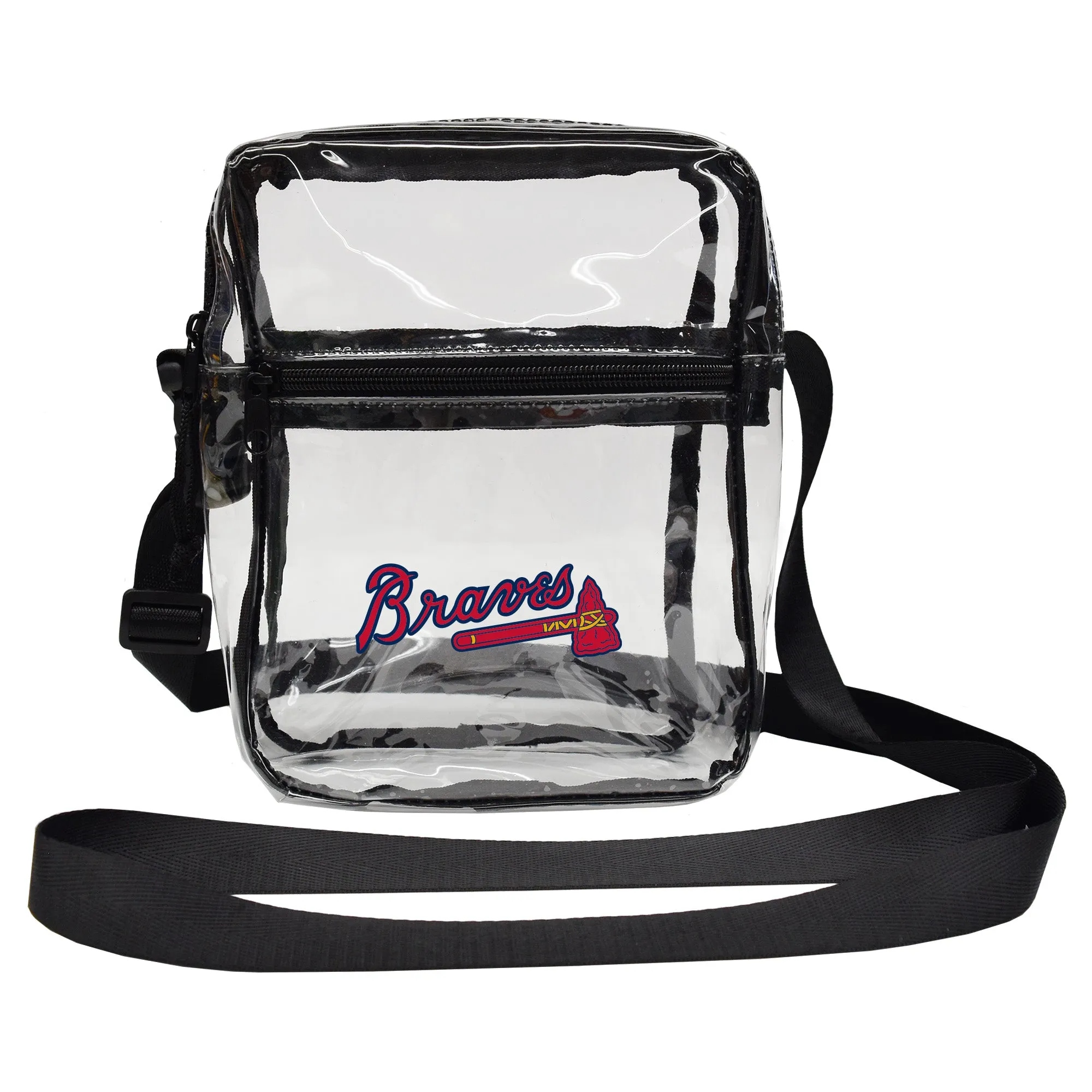 Atlanta Braves Clear Sideline Purse