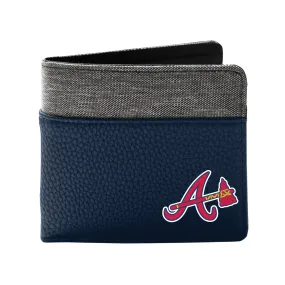 Atlanta Braves Pebble BiFold Wallet