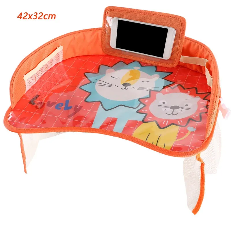 Auto Seat Travel Play Safety Organizer Table