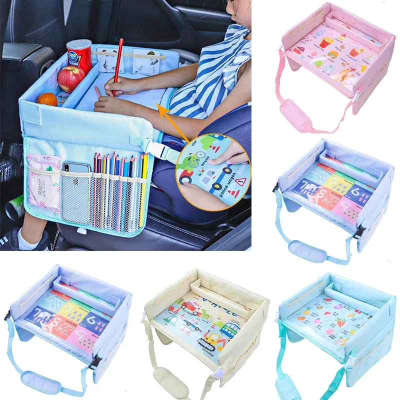 Auto Seat Travel Play Safety Organizer Table