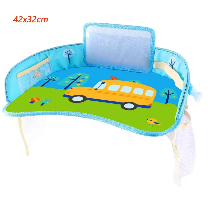 Auto Seat Travel Play Safety Organizer Table