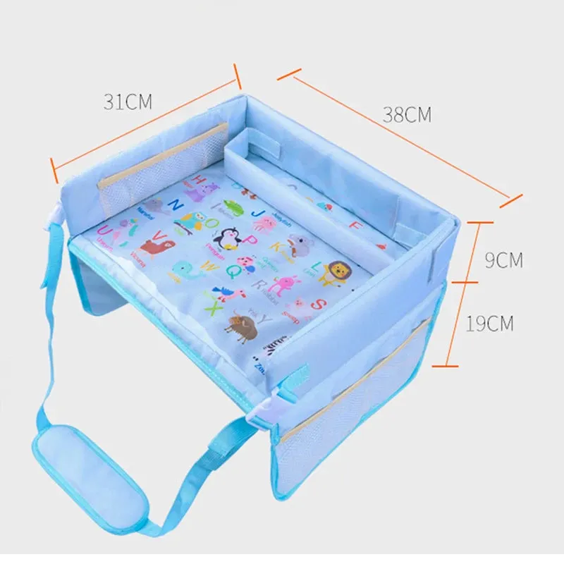 Auto Seat Travel Play Safety Organizer Table