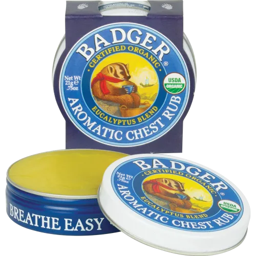 Badger Aromatic Chest Rub