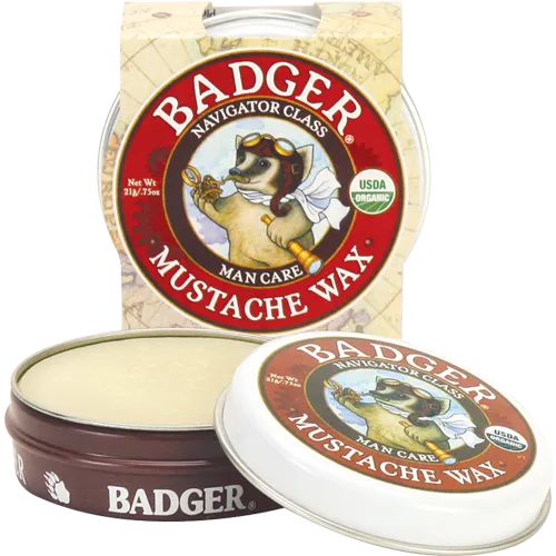 Badger Mustache Wax