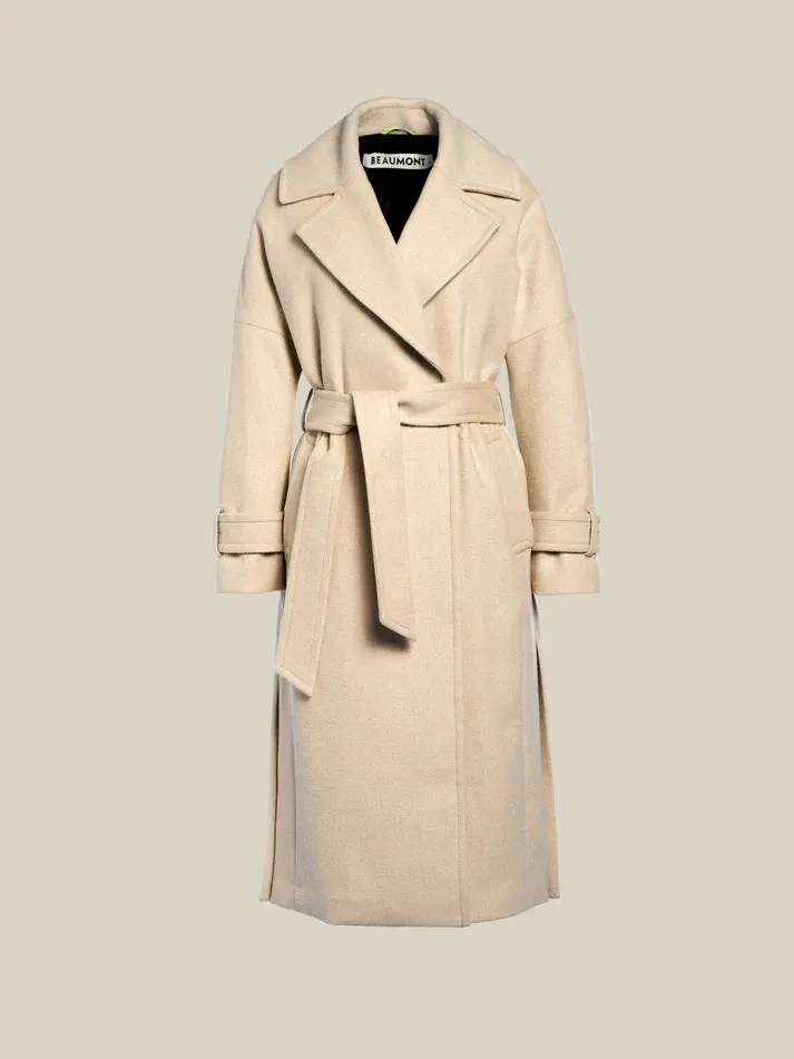 Beaumont Natural Shark Luxury Coat