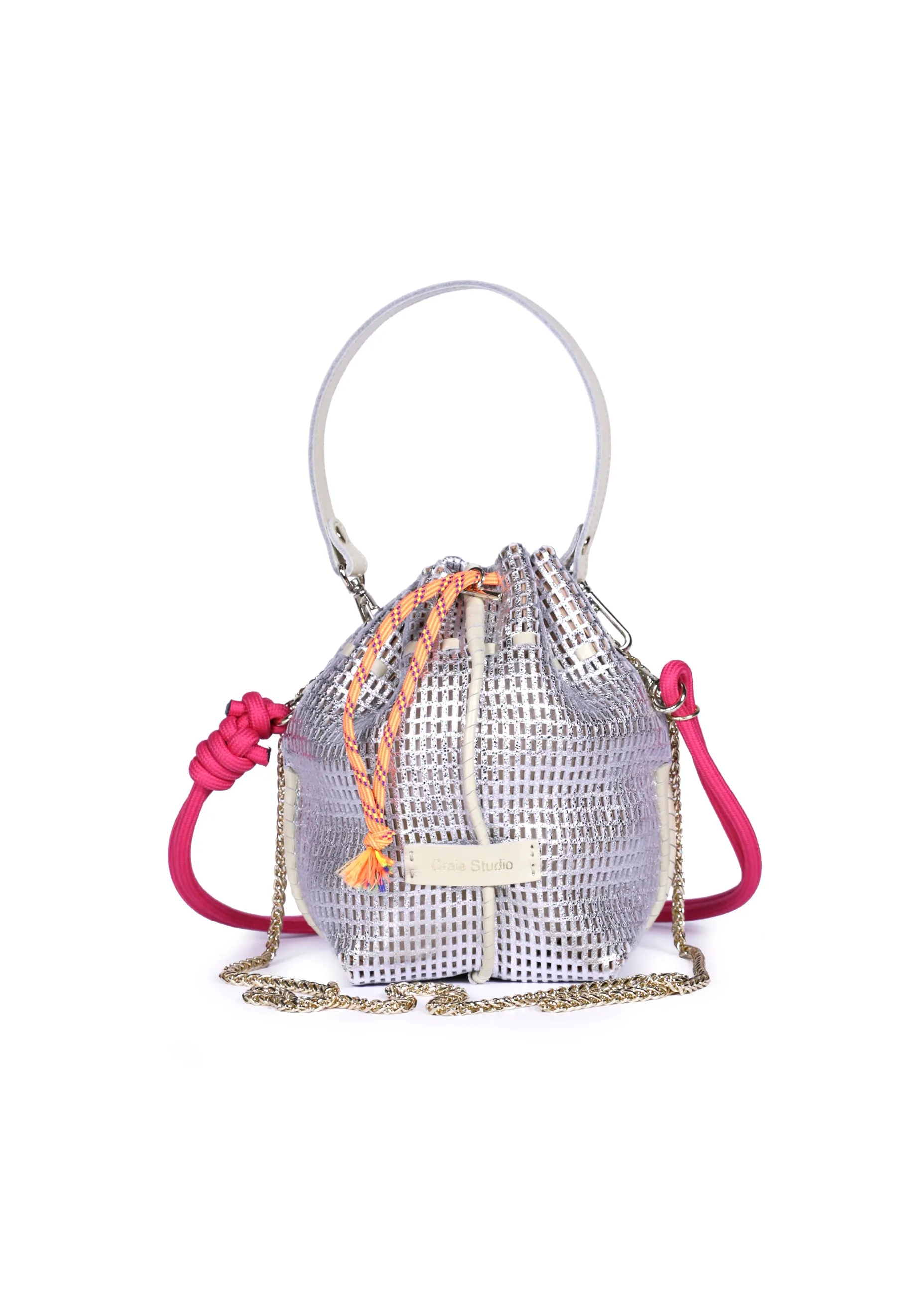 Bibi Metallic Bag_Silver