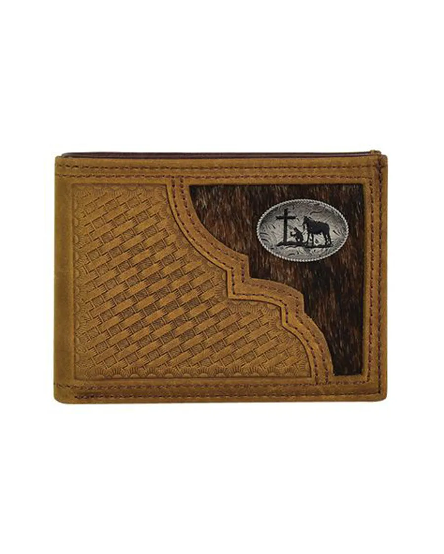 Bifold Hair On Wallet