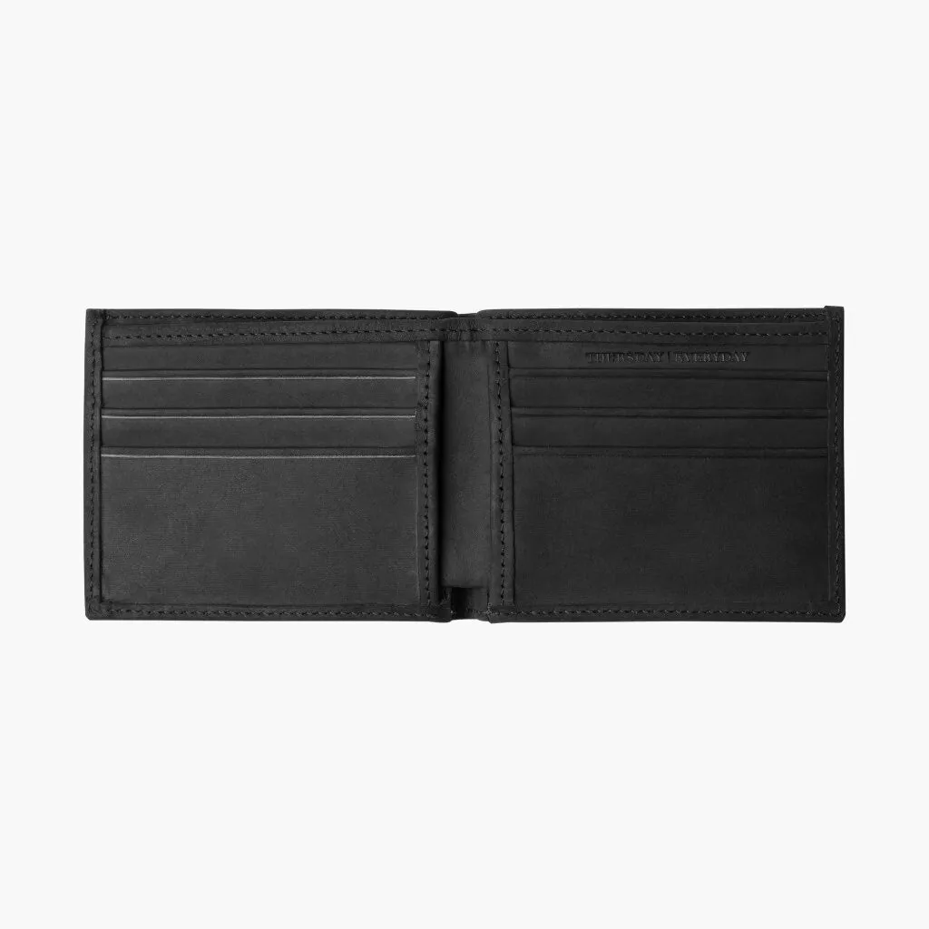 Bifold Wallet | Black Matte