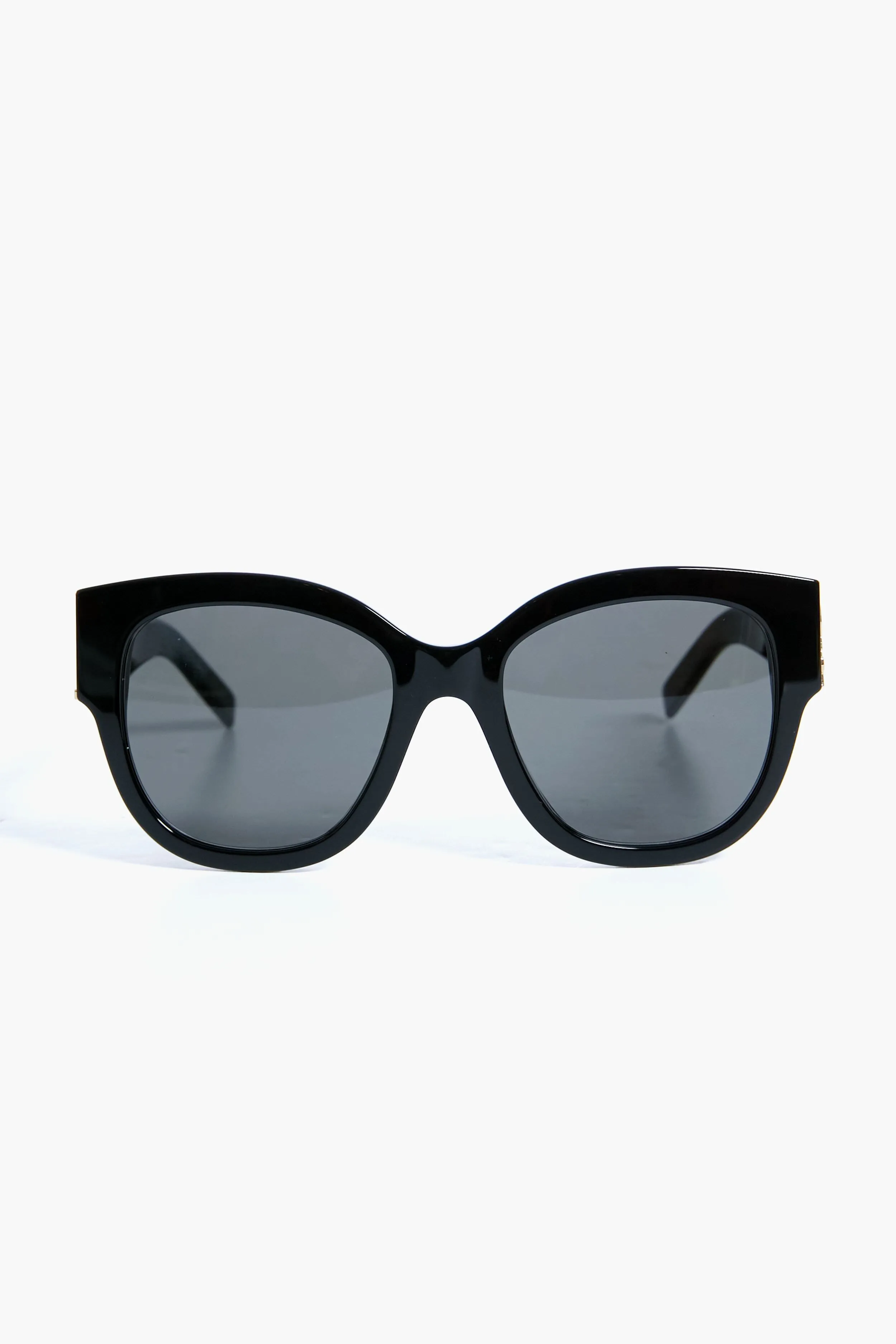 Black and Gold Square Sunglasses