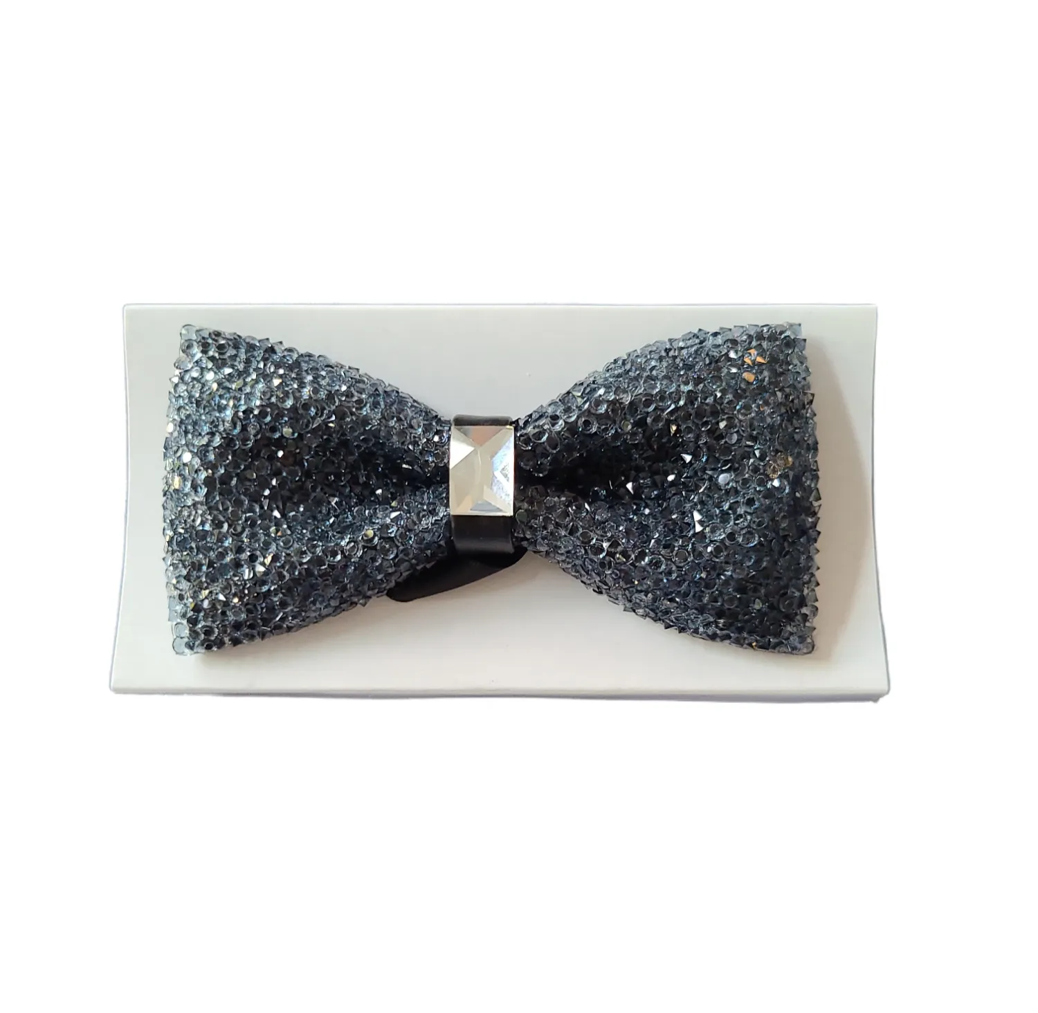 Brand Q Glitter studs Bow tie