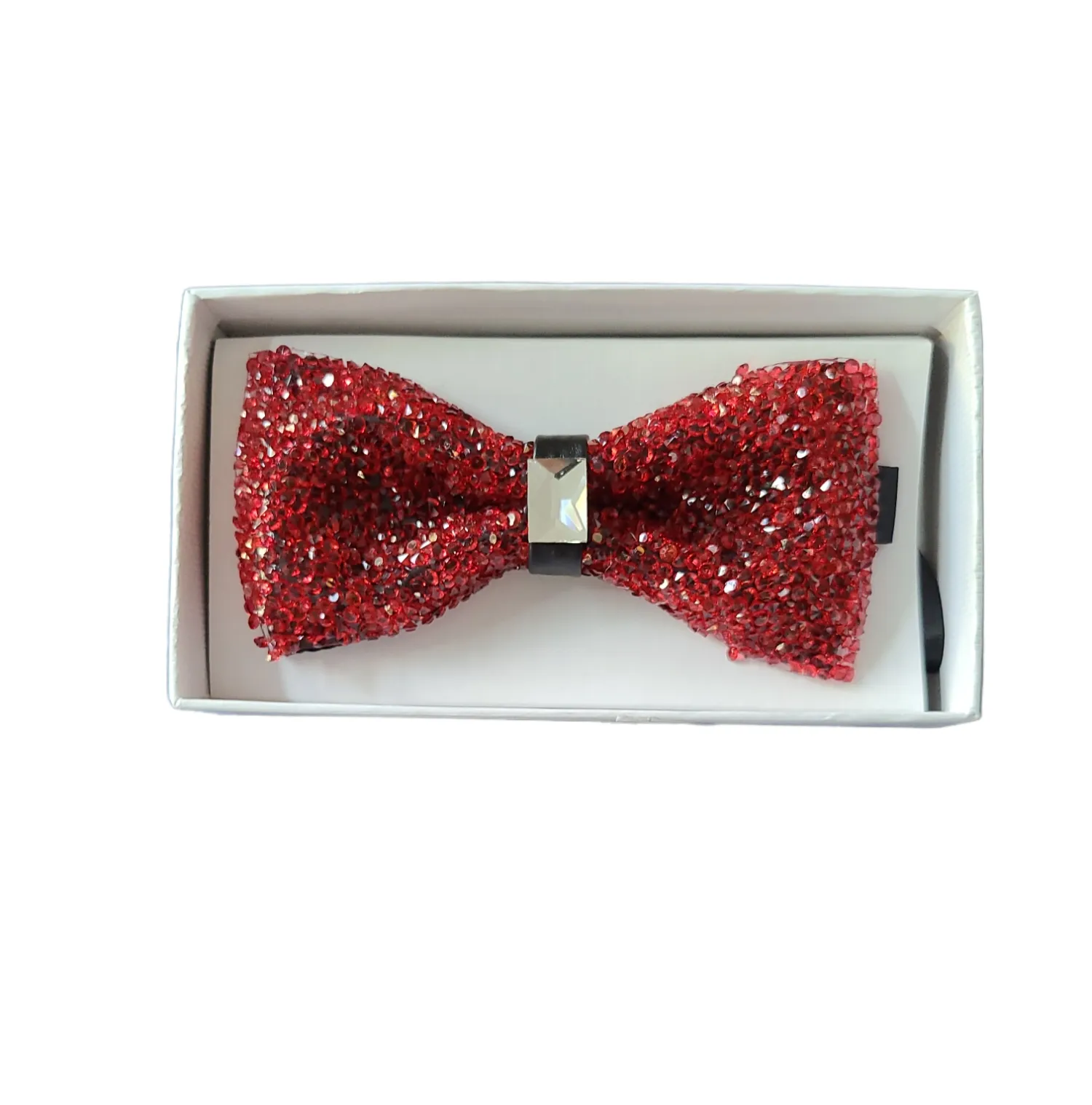 Brand Q Glitter studs Bow tie