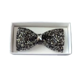 Brand Q Glitter studs Bow tie