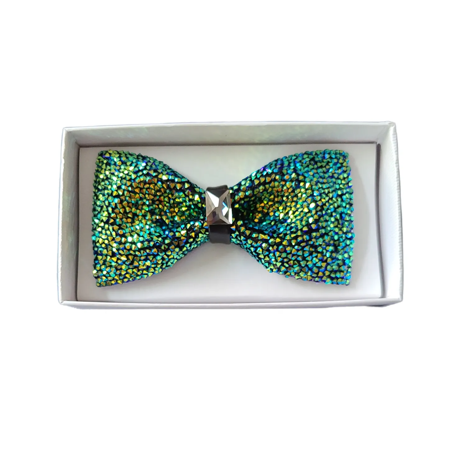 Brand Q Glitter studs Bow tie