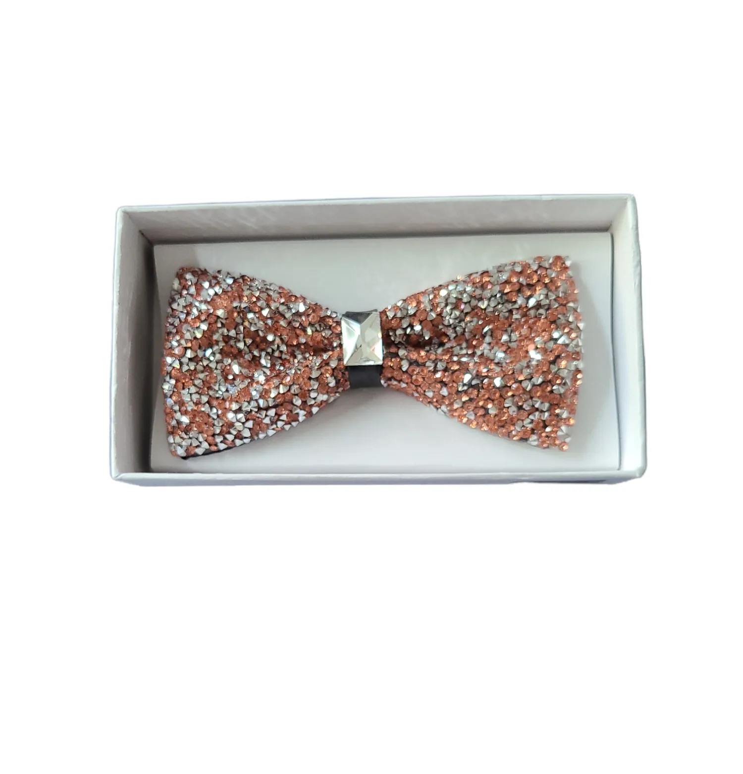 Brand Q Glitter studs Bow tie