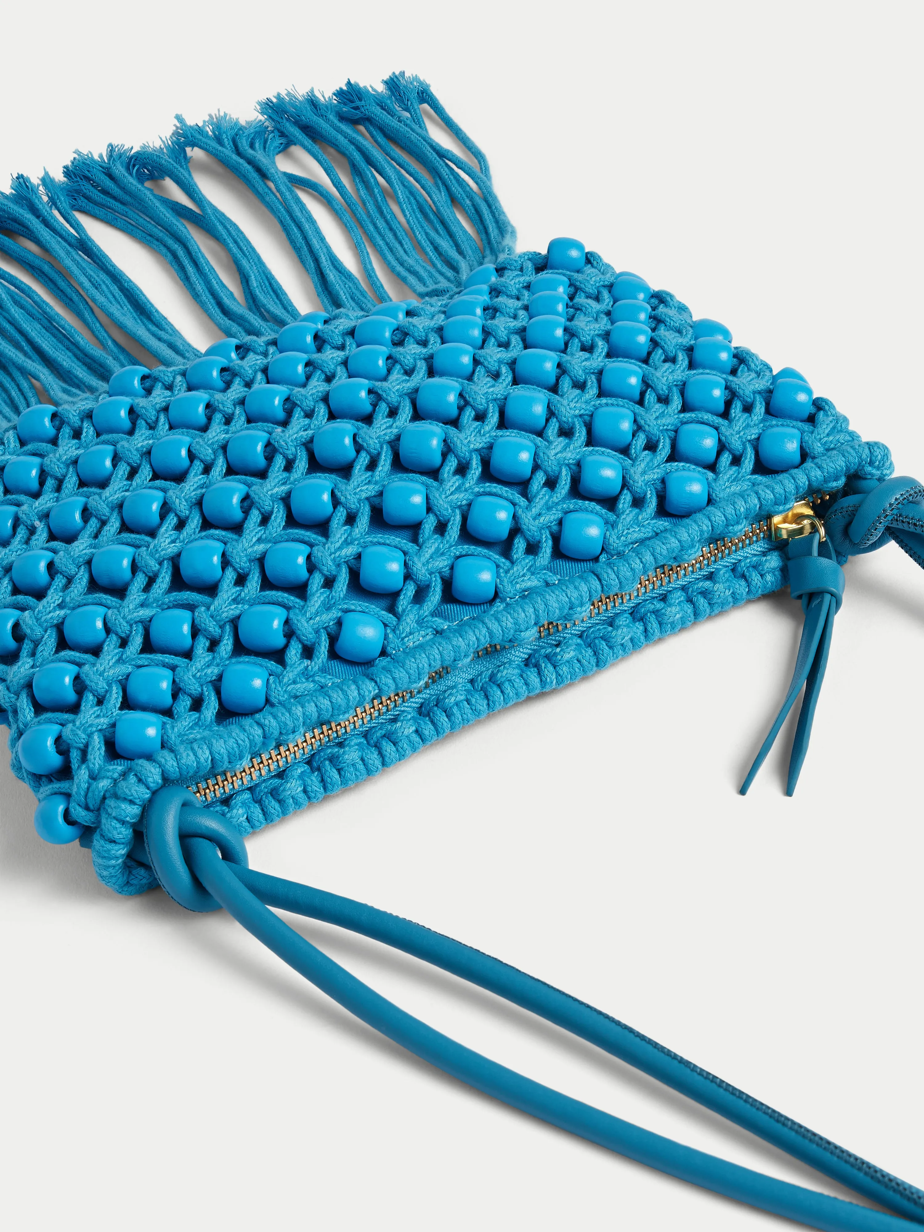 Brennan String Crossbody Bag | Blue