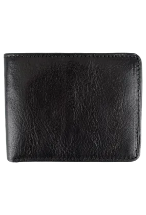 Brighton Black Leather Carnegie Passcase Wallet