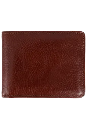 Brighton Brown Leather Carnegie Passcase Wallet