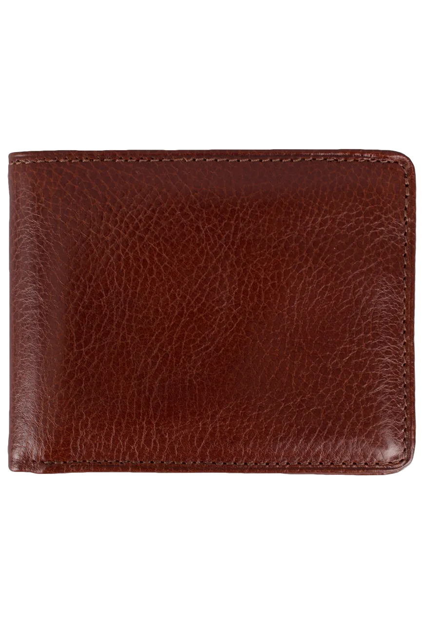 Brighton Brown Leather Carnegie Passcase Wallet