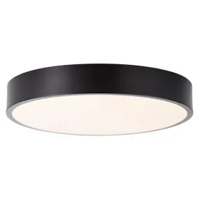 Brilliant 1 Light 12W Slimline LED Ceiling Light - White & Black | G97013/06