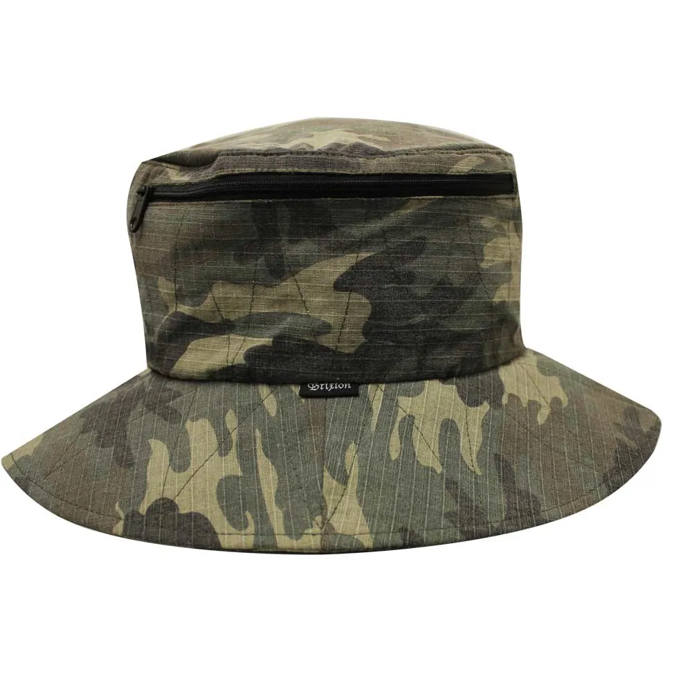 Brixton Stow Packable Bucket Hat in Camo