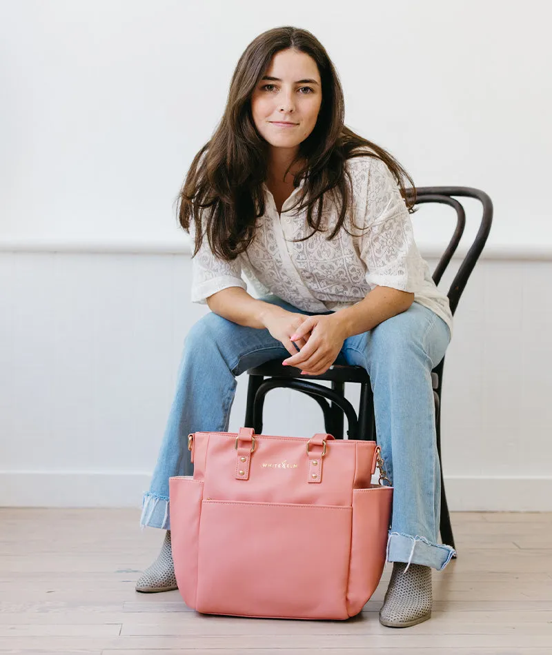 Carina Tote Bag - Coral