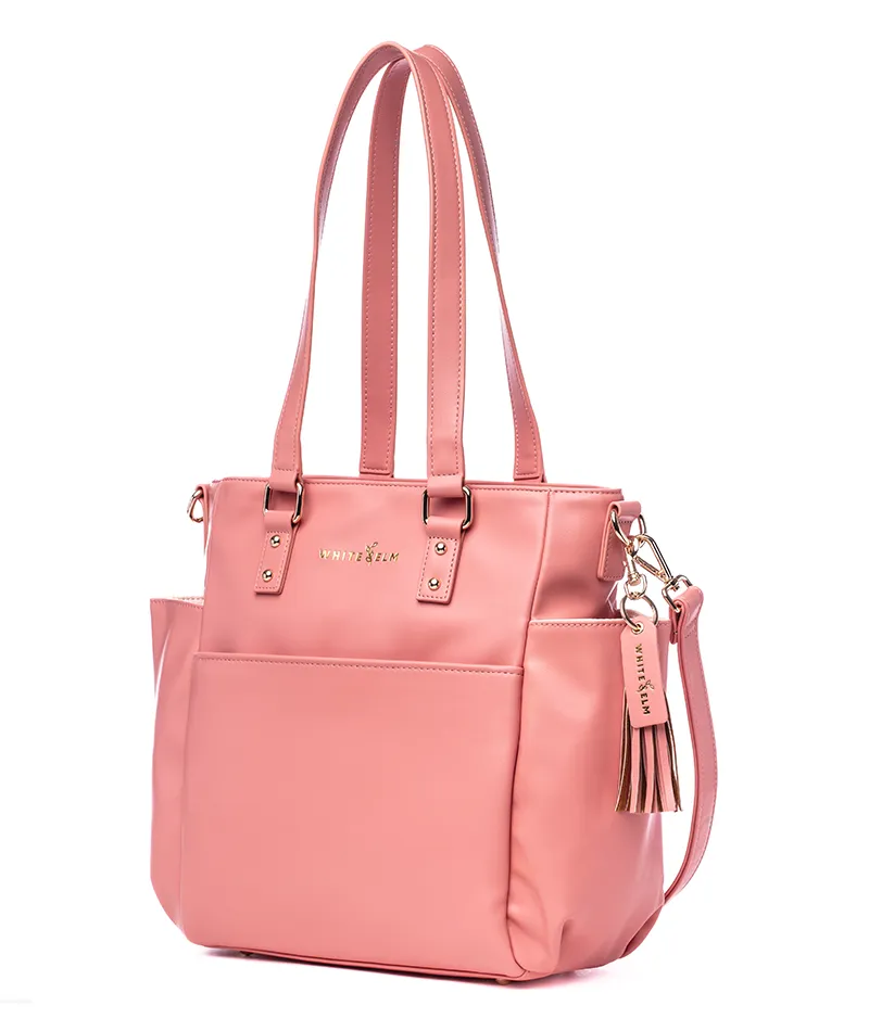 Carina Tote Bag - Coral