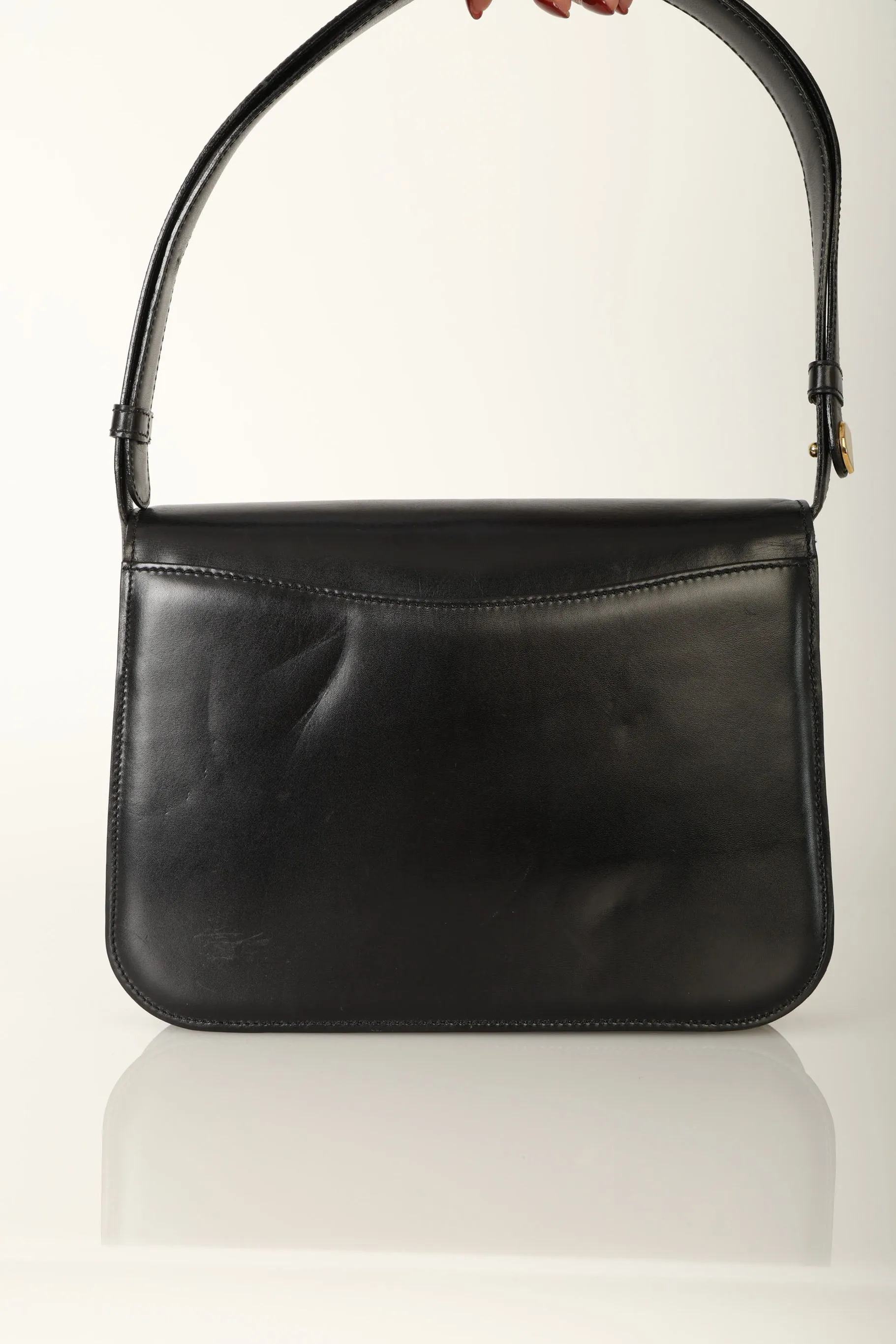 Celine Boxcalf Shoulder Bag