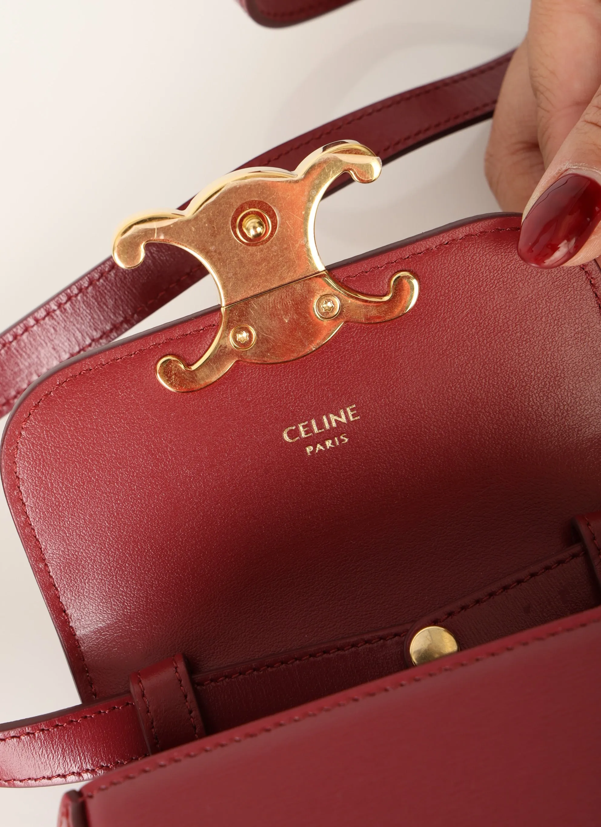 Celine Calfskin Mini Claude