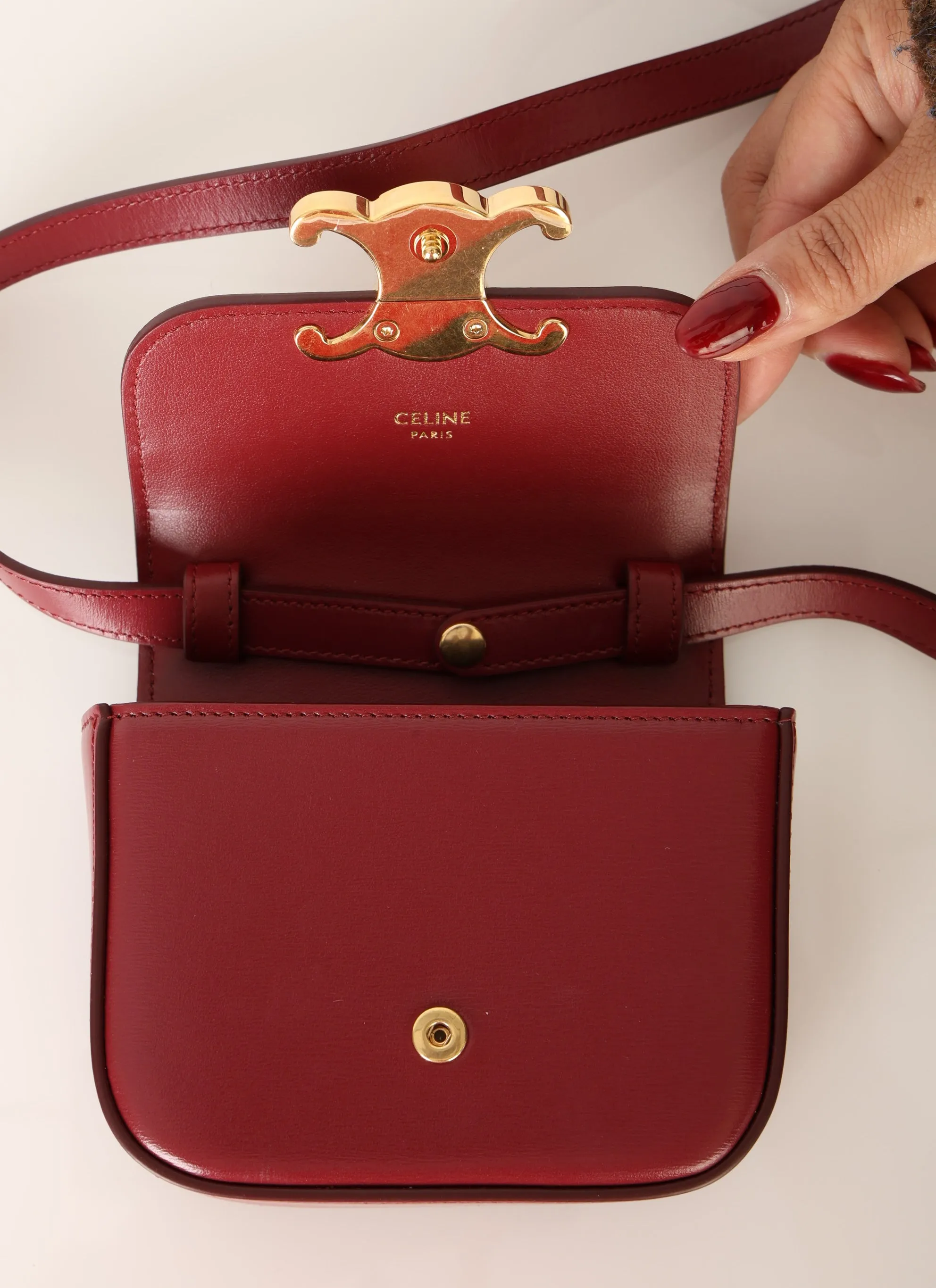 Celine Calfskin Mini Claude