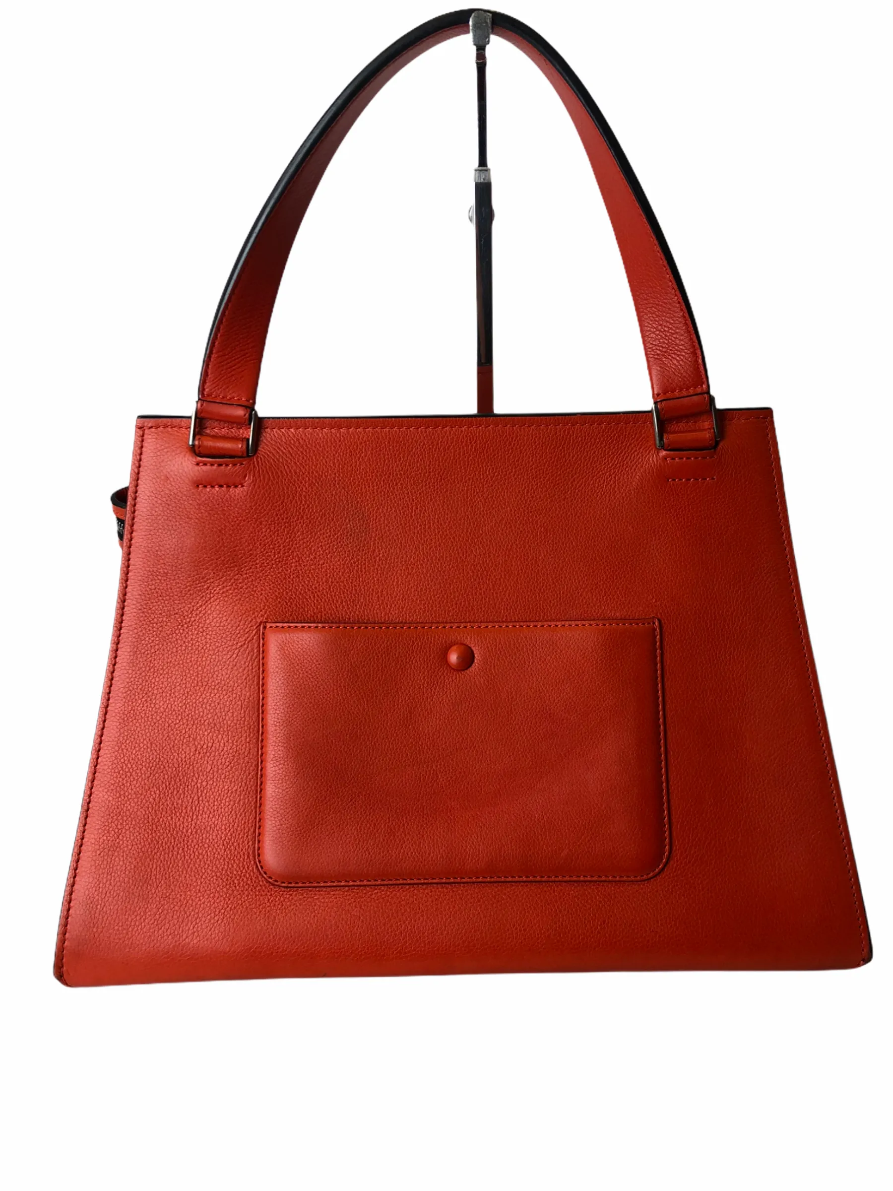 Celine Tangerine Calf Leather "Edge" Tote - As seen on instagram