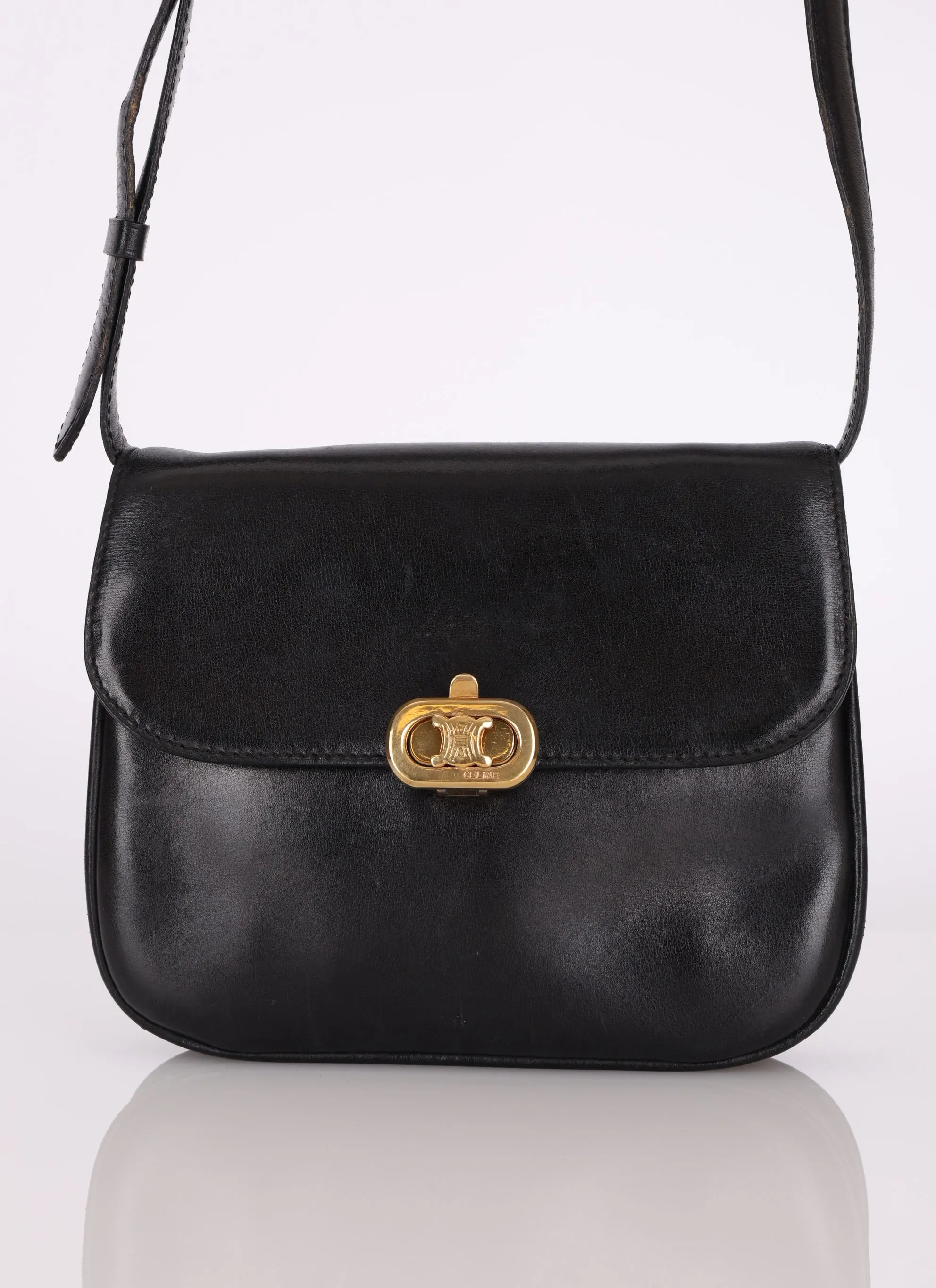 Celine Triomphe Boxcalf Crossbody