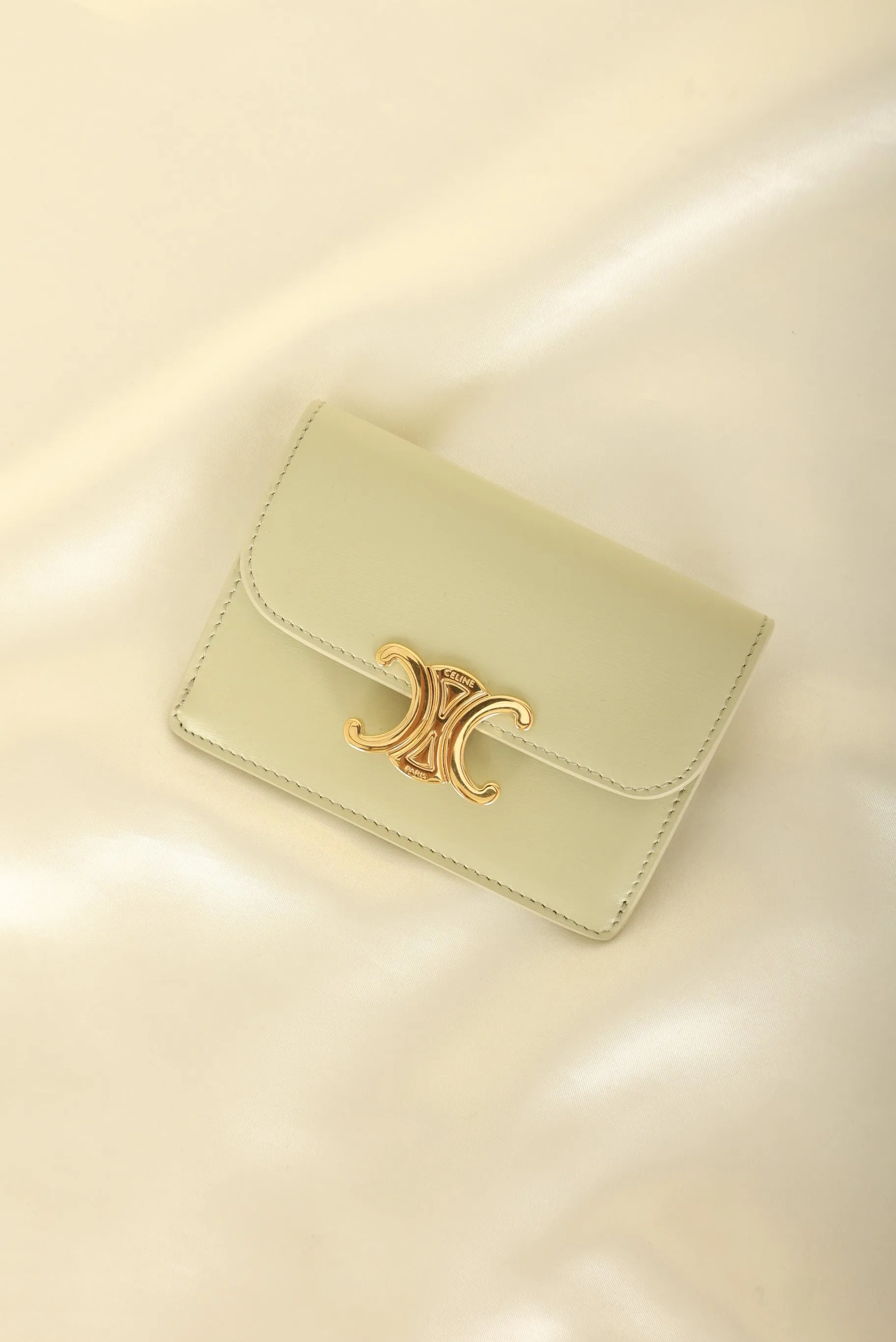 Celine Triomphe Flap Cardholder