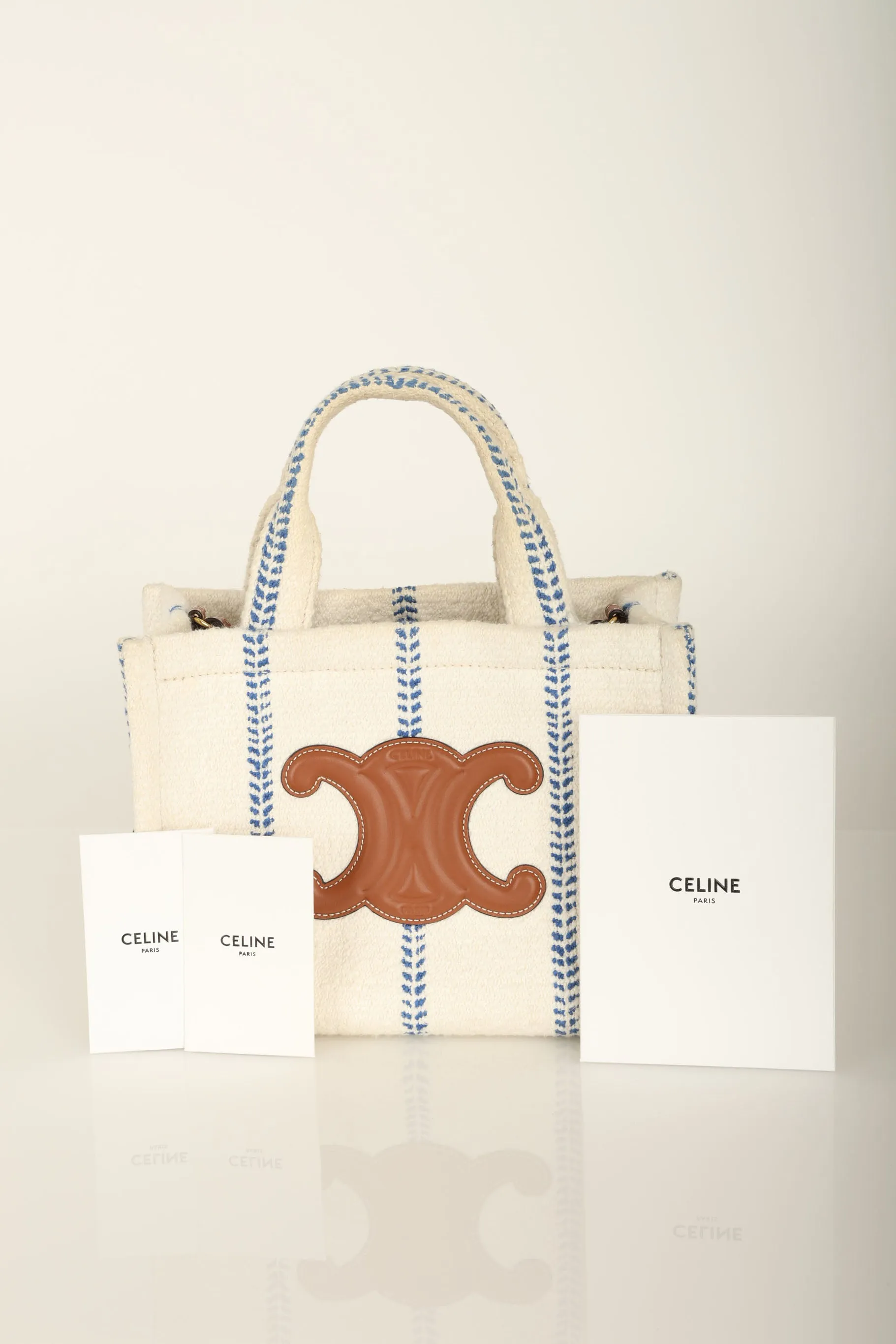 Celine Triomphe Mini Cabas Thais Tote