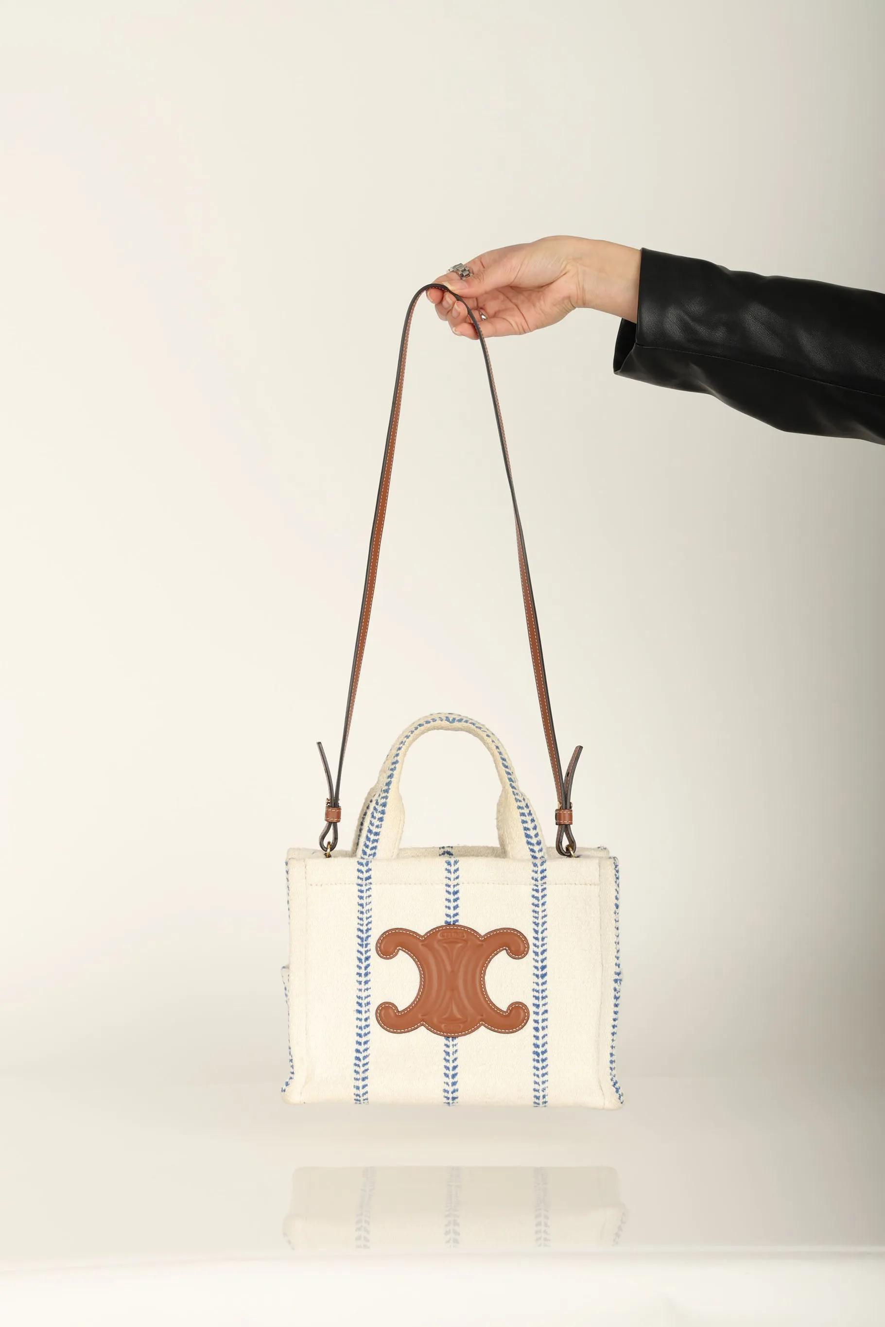 Celine Triomphe Mini Cabas Thais Tote