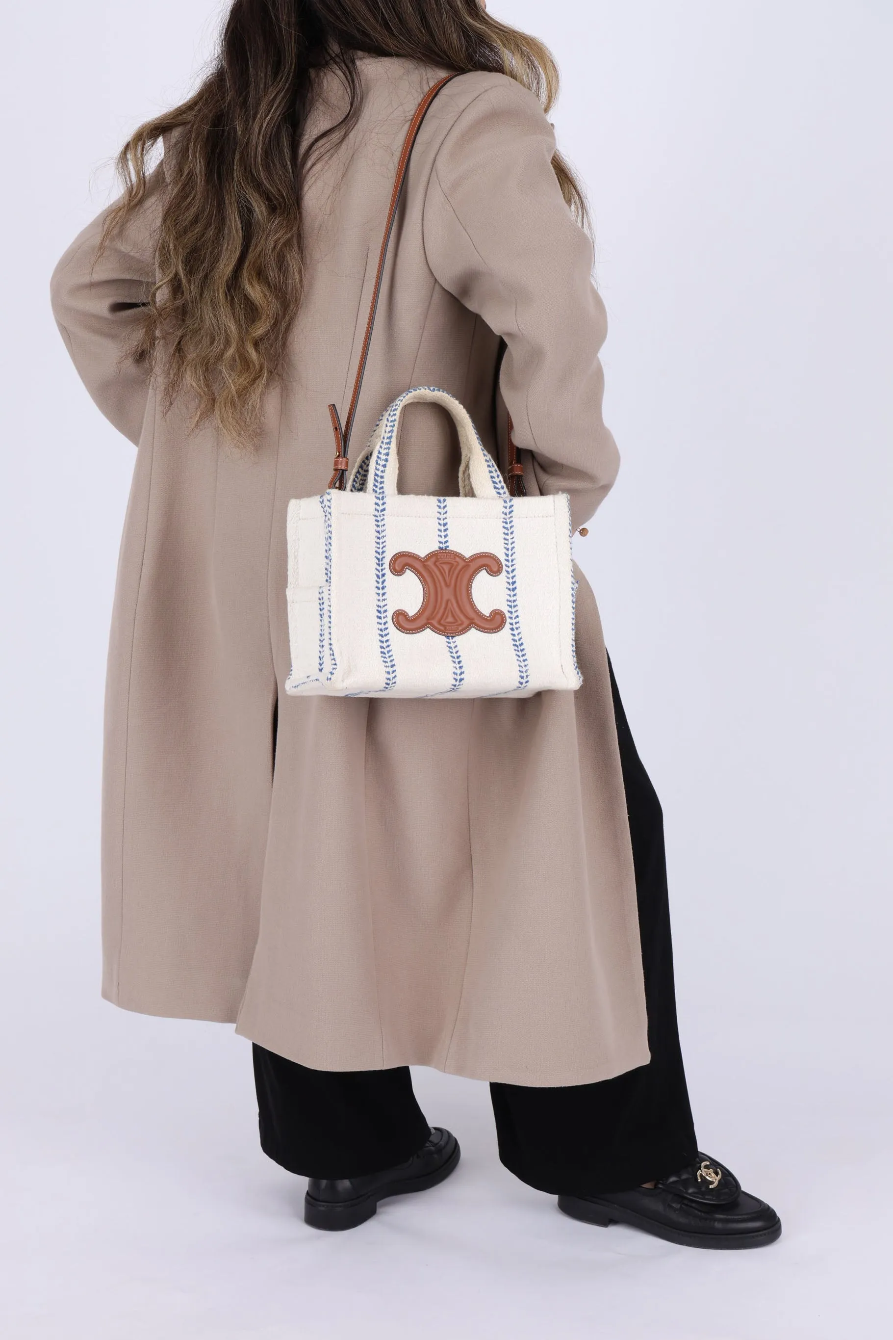 Celine Triomphe Mini Cabas Thais Tote