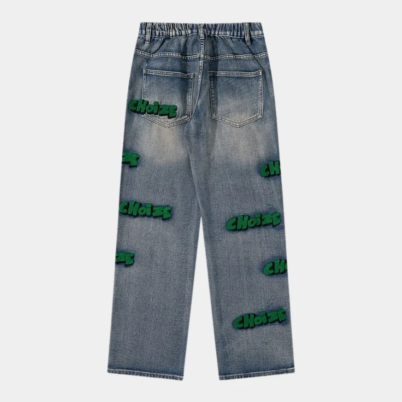 Choize | Trendy Y2K Washed Jeans